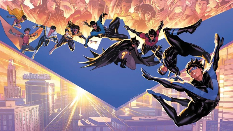 Por quê o Robin se separou do Batman e virou o Asa Noturna?